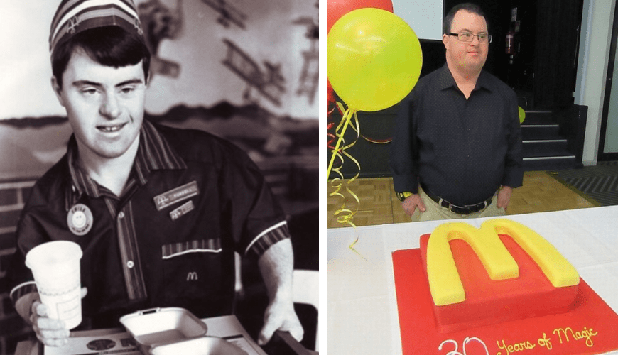 After Working at McDonald’s For 32 Years This Man With Down Syndrome is Retiring